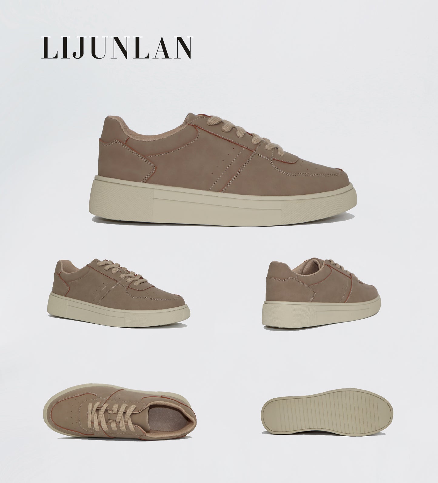 LIJUNLAN CASUAL SHOES FOR MEN