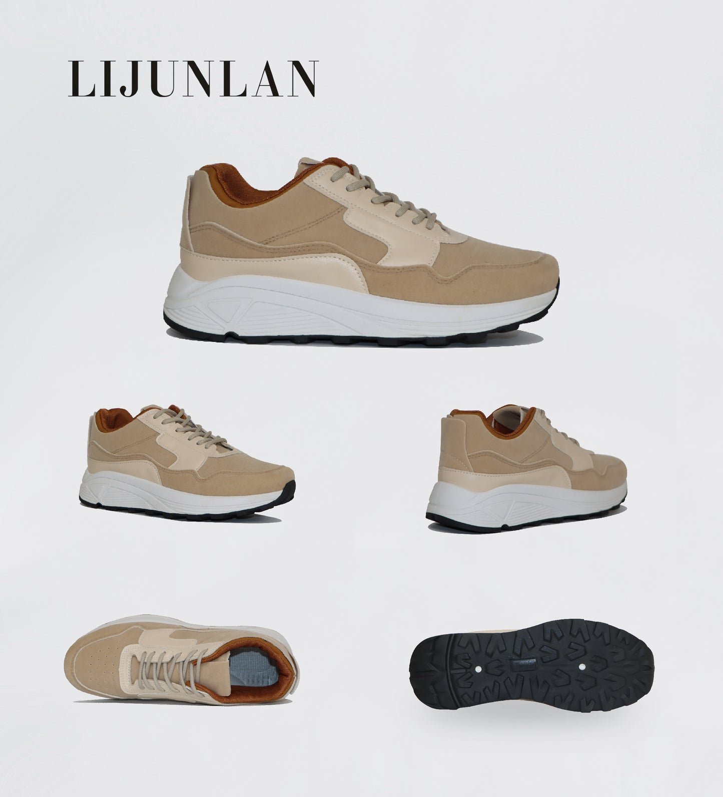 LIJUNLAN MEN SHOES FOR DAILYLIFE