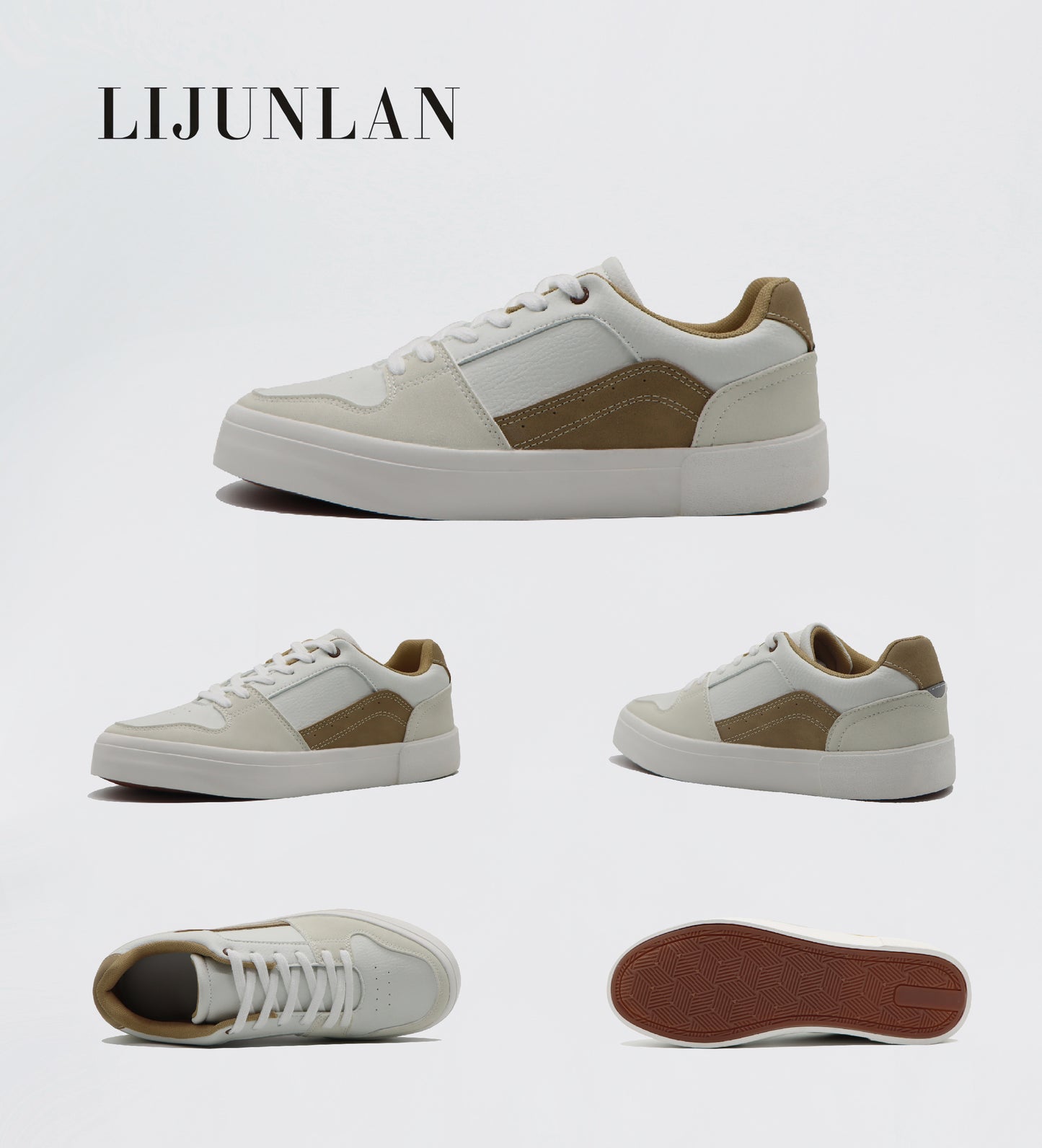 LIJUNLAN New men shoes daily wear