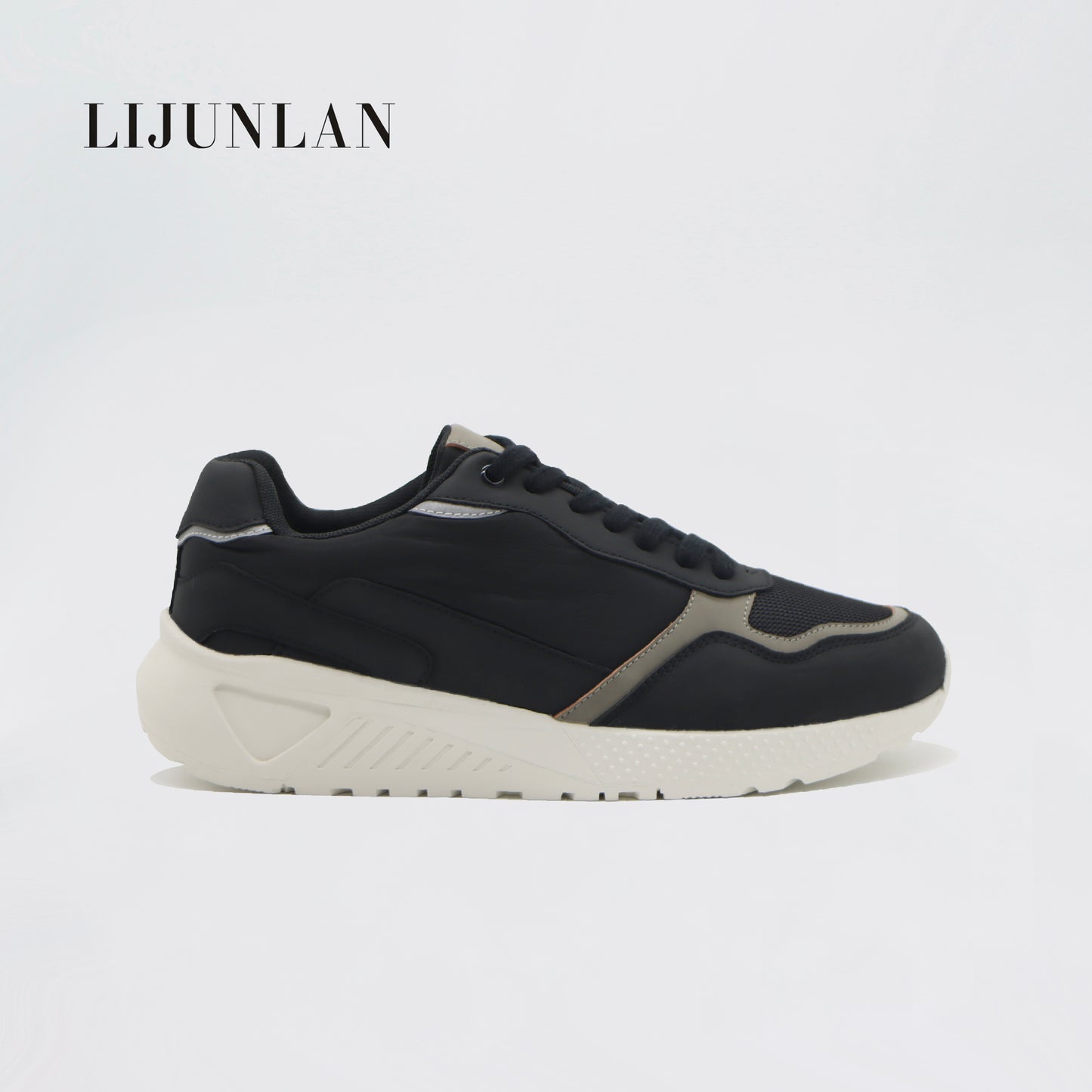 LIJUNLAN Fashion sport shoes black