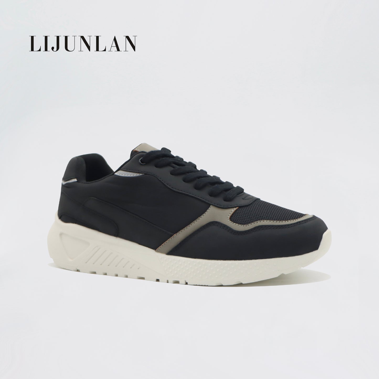 LIJUNLAN Fashion sport shoes black