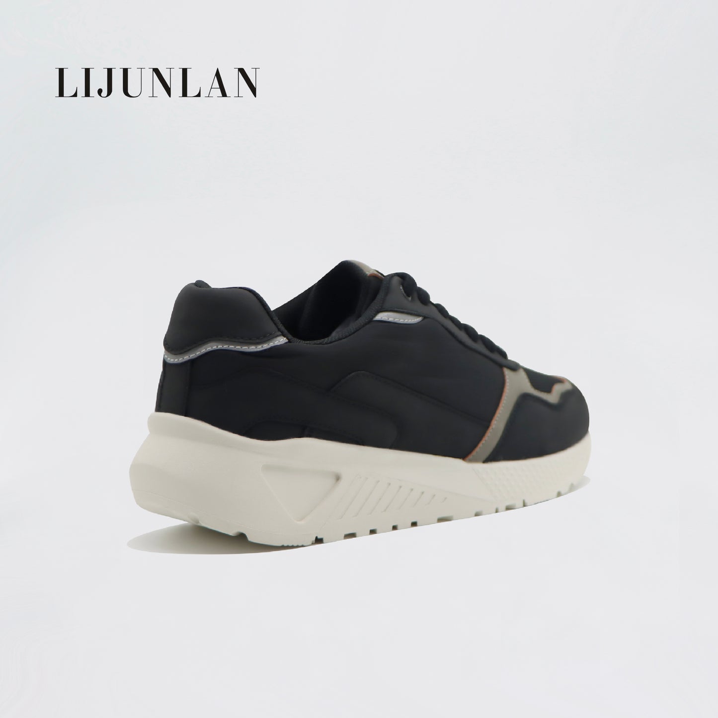 LIJUNLAN Fashion sport shoes black