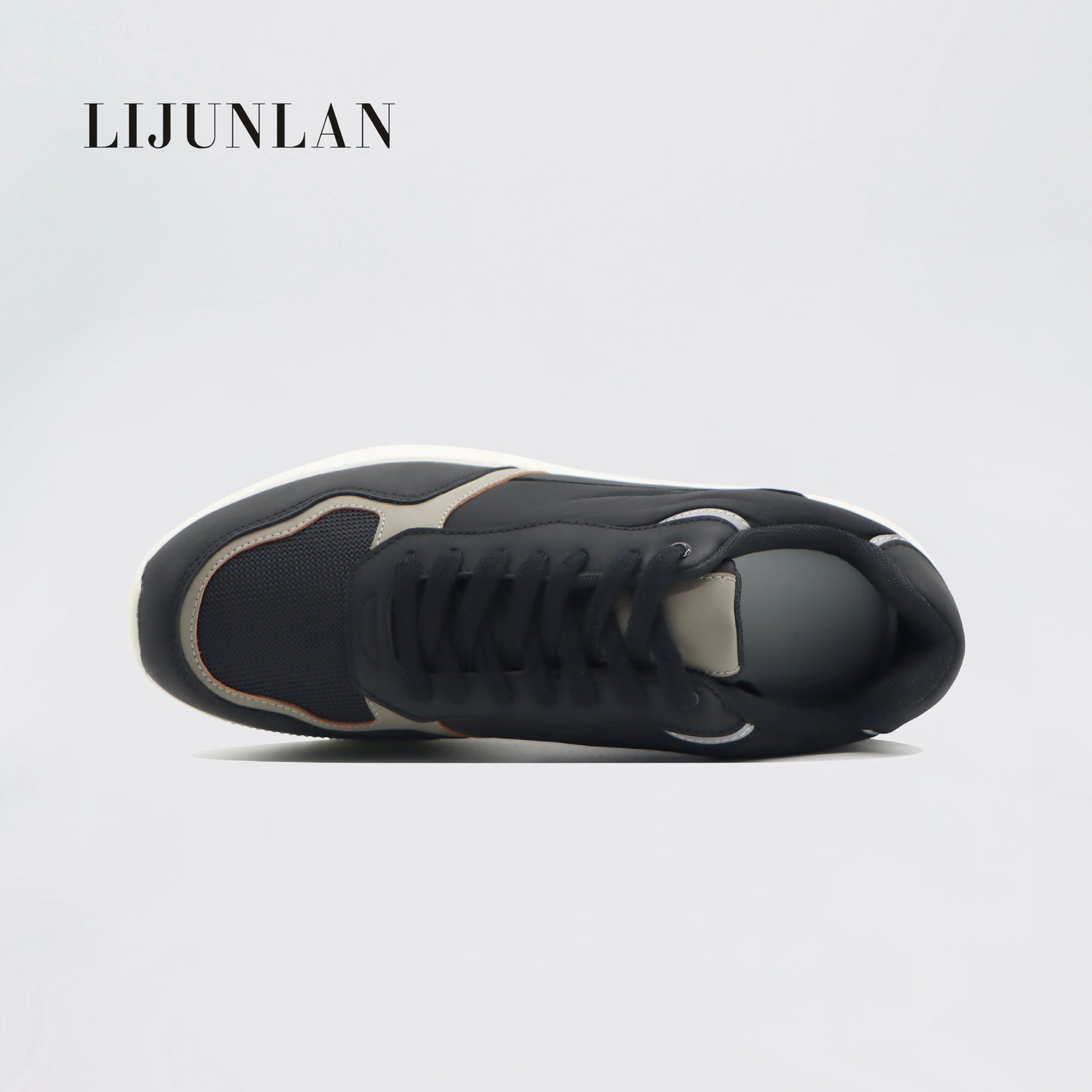 LIJUNLAN Fashion sport shoes black