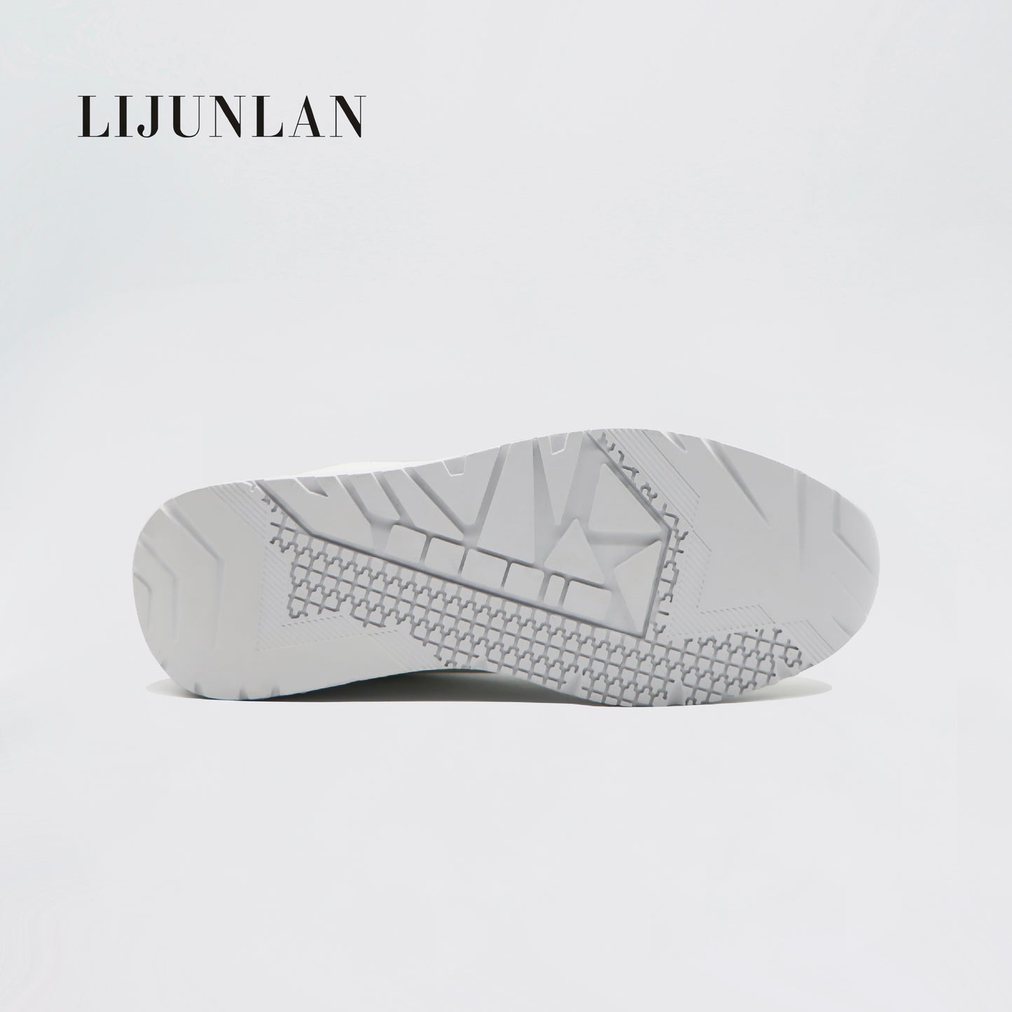 LIJUNLAN Black sport shoes daily life