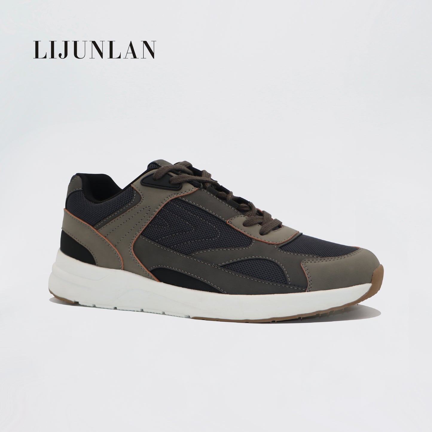 LIJUNLAN Classic contrasting running shoes