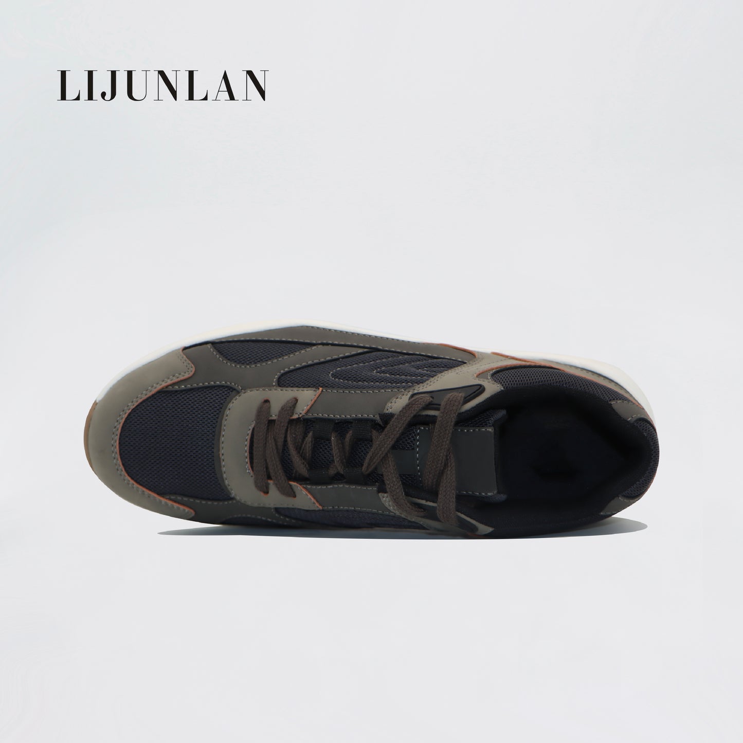 LIJUNLAN Classic contrasting running shoes