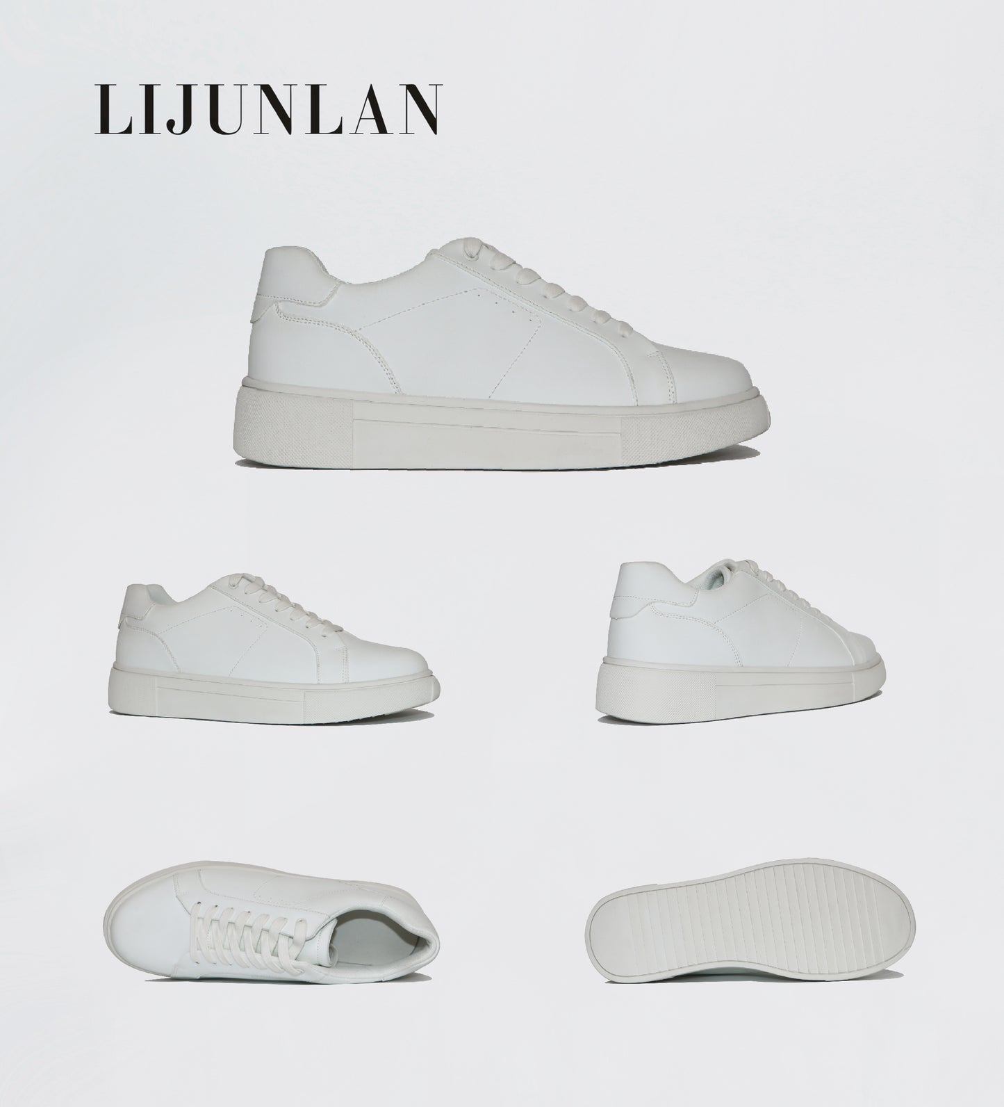 LIJUNLAN White leisure shoes