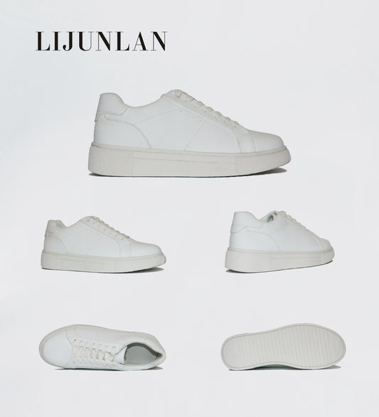 LIJUNLAN White leisure shoes