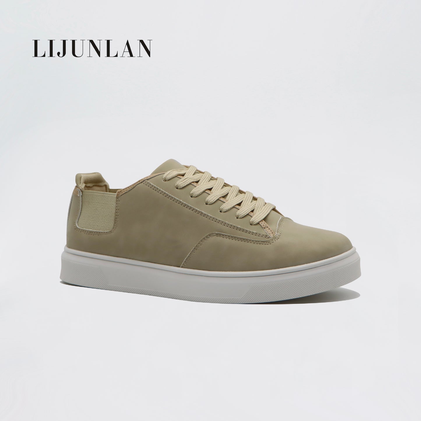 LIJUNLAN Beige daily wear casual shoes