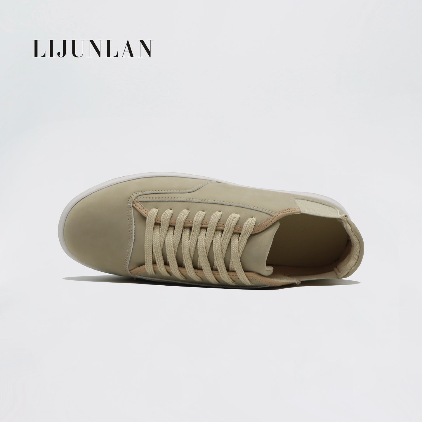 LIJUNLAN Beige daily wear casual shoes