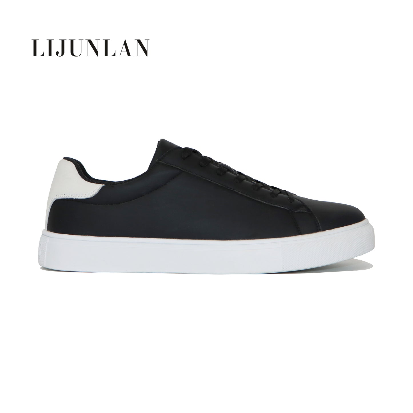 LIJUNLAN Men shoes matte upper daily shoes