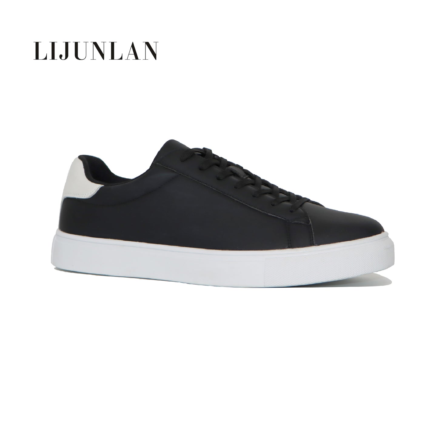 LIJUNLAN Men shoes matte upper daily shoes