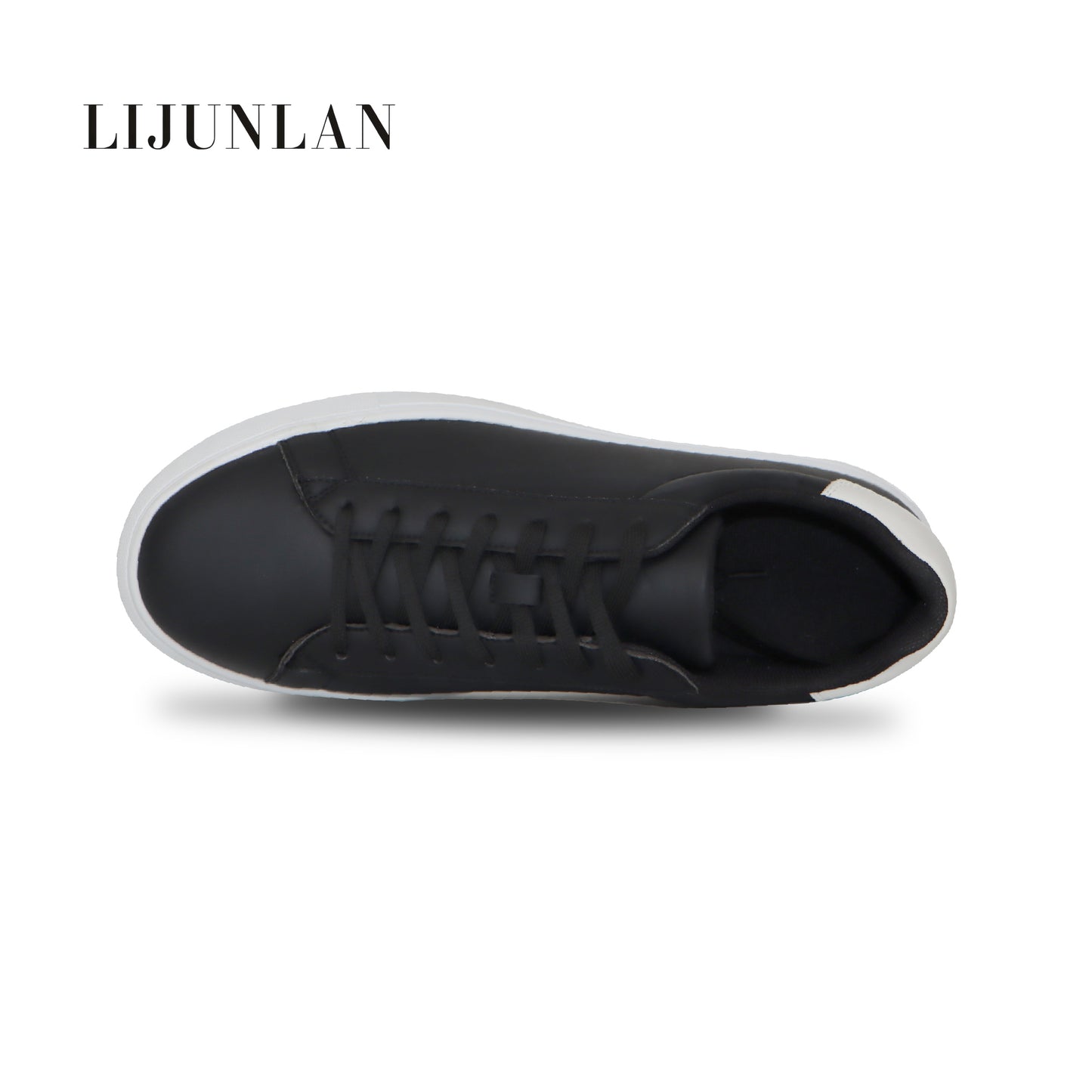 LIJUNLAN Men shoes matte upper daily shoes